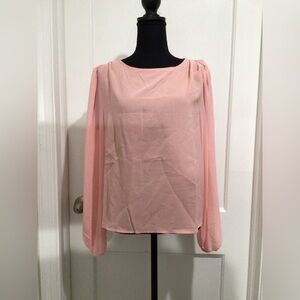 Pink long sleeve shirt